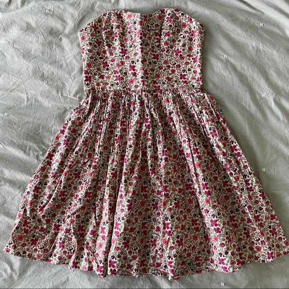Jack Wills Dresses & Skirts - Jack Wills Liberty print strapless dress